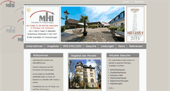 Desktop Screenshot of mhi-immobilien.de